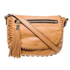 MILLY ASTOR Whipstitch Saddle Bag